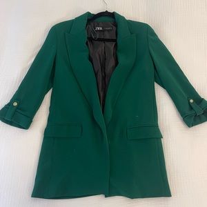 Zara Green Blazer